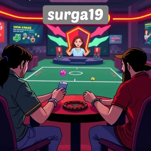 Bermain Game dengan Teman di Surga19